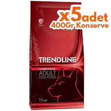 Trendline Kuzu Etli Yetiskin Kopek Mamasi 15 Kg 5 Adet 400 Gr Konserve Kampanyali Kopek Kuru Mamalari Kopek Kuru Mamalari Trendline
