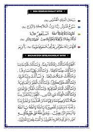 Sebagaimana tuntunan para ulama, berikut bacaan doa setelah sholat tarawih dan witir pdf lengkap arab, latin dan artinya Doa Sesudah Sholat Tarawih Dan Witir On23e19w1pl0