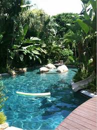 Sarafblondie Hinterhof Pool Gartenpools Naturschwimmbecken