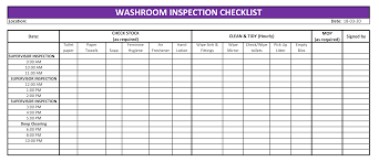 Maybe you would like to learn more about one of these? Toilet Cleaning Checklist Excel Templates At Allbusinesstemplates Com