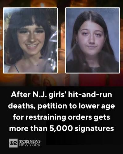 Two girls in Cranford, New Jersey were struck and killed while riding e- bikes Monday evening. Police sources said the black SUV that hit them did  not stop and fled the scene. The