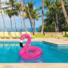 Lounge in the suntan tub in your pool or on the patio. Giant Flamingo Pool Float Pink Seasonal From Giftzuu Com Uk