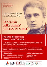 Un corso seminariale ISSR su Elisa Salerno