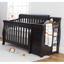 Sorelle Princeton Elite 4 In 1 Convertible Crib And Changer Espresso Walmart Com In 2020 Convertible Crib Cribs Crib With Changing Table