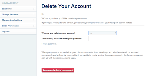 Regardless, you can anytime cancel follow request on instagram in case you don't want to follow or mistakenly sent the follow request, this tutorial will show how to cancel all follow page contents. How To Delete Or Temporarily Disable Your Instagram Account Career Pro How To Delete Or Temporarily Disable Your Instagram Account