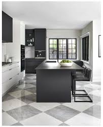 I think that is not a bad idea. Black And White Kitchen With Checkered Floor Black And White Kitchen Floor Blackandwhite In 2021 White Kitchen Tiles White Kitchen Floor White Tile Kitchen Floor