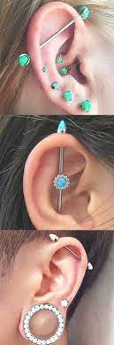 Check spelling or type a new query. Cool Ear Piercing Ideas At Mybodiart Com Opal Industrial Barbell Rook Horseshoe Ring Daith Hoop Cool Ear Piercings Earings Piercings Piercings