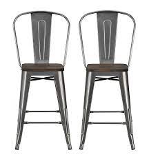 Check spelling or type a new query. Dhp Luxor 24 Metal Counter Stool Antique Gun Metal Set Of 2 Walmart Com Walmart Com