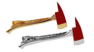 Firefighter Axe Tie Bar Axe Tie Clasp