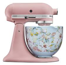 Dress Up Your Kitchen For Spring With Kitchenaid S New Floral Mixer Bowls In 2020 Kitchen Aid Kitchen Countertop Appliances Cute Kitchen