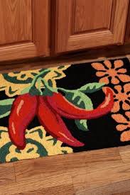 Find images of chilli pepper. Red Chili Pepper Rug For Perfect For A Kitchen Floor Red Chili Pepper Kitchen Decor Ideas Decor Kitchen Accessories Decor Dollar Store Decor