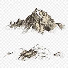 Drawing Mountain Sketch Png 1000x1000px Drawing Art Big Cats Carnivoran Fur Download Free To draw a mountain, start by drawing a freehand triangle on a blank paper. drawing mountain sketch png