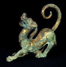 Warring States Period Bronze Zoomorphic Figure Am 143 Lso Origin China Circa 475 Bc To 221 Bc Dimensions 4 Antique Archeology Ancient Art Ancient China