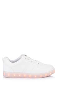 beyaz kiz cocuk genc kiz genc kiz led isikli ayakkabi 665820 defacto