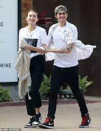 Rande gerber and cindy crawford's son, presley gerber, has officially been charged with dui after being arrested for drunk driving earlier this year. Presley Gerber 20 Beams As He Steps Out In Malibu With New Girlfriend After Showing Off Her Thong Daily Mail Online