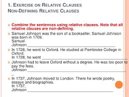The mona lisa was painted by leonardo da vinci, who was also a prolific engineer and inventor. Relative Clause Exercises