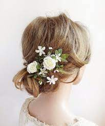 Ivory rose accessory bridal hair flower rose wedding hair accessories hair fascinator bridal ivory headpiece coral accessory coral flower accessoriesbykrasa. Wedding Hair Accessories Flowers White Rose Hair Clip Flower Etsy Flower Hair Accessories Wedding White Flower Hair Pin Flower Hair Pin