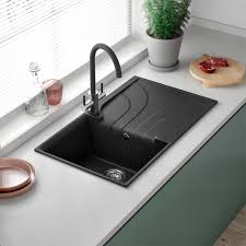 Maybe you would like to learn more about one of these? Reginox Ego Ghisa Black Granite Compact Single Bowl Kitchen Sink With Reversible Drainer Waste Kit 860 X 500mm Tap Warehouse