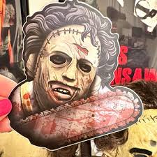 Texas Chainsaw Massacre Leatherface Inspired Horror Movie Vinyl Sticker