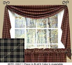We offer a terrific variety of homespun country fabrics, including the ever popular sturbridge country curtain which is available in five colors. Williamsburg Plaid Fishtail Swag In Colonial Blue