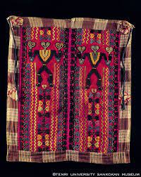卑南族女子喪服用刺繡紋腰掛 quilts blanket projects