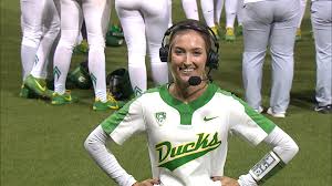 Great job haley she was so surprised when you mentioned meeting her. Oregon Softball S Haley Cruse On Her First Homer Of The Season Prove You Can Hit It Out Of The Infield Pac 12