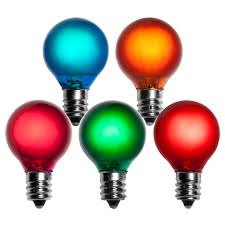 Wintergreen Lighting 5w Multicolor 130 Volt Light Bulb Wayfair