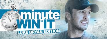 Minute To Win It- Luke Bryan Edition!