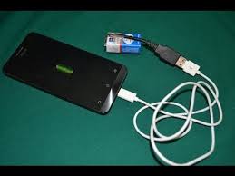Charging a cellphone with a battery pack. How To Charge Mobile Without Electricity Youtube