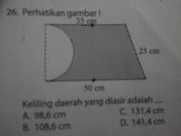 Bentuk daerah yang diarsir dapat memiliki ragam yang berbeda dan sangat banyak jenisnya. Keliling Daerah Yang Diarsir Adalah Brainly Co Id