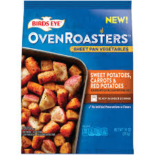 Birds Eye Veggie Pasta Nutrition Info Birds Eye Ovenroasters Sheet Pan Vegetables Brussels Sprouts Carrots Vegetables Red Potatoes Carrots