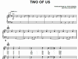 This is free piano sheet music for help , the beatles provided by google.com. The Beatles Two Of Us Free Sheet Music Pdf For Piano The Piano Notes