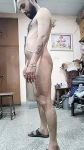 Hairy Indian Man Enjoy Nude Excercise with Live Friends: Gay Asian Asian  Porn