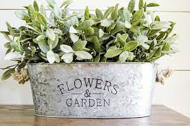 Maybe you would like to learn more about one of these? How To Easily Age Inexpensive Galvanized Planters Little House Of Four Creating A Beautiful Home One Thrifty Project At A Time How To Easily Age Inexpensive Galvanized Planters