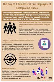 The Key To A Successful Pre Employment Background Check Employment Background Check Background Check Employment