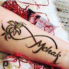 Pin By Mahajabeen On Name Dpzz Full Mehndi Designs Henna Designs Bridal Mehndi Designs
