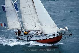 Joshua Ketch En Acier De Bernard Moitessier Construit En 1962 Au Chantier Meta Avec Lequel Il Participe Au Golden Voiles Et Voiliers Voilier Faire De La Voile