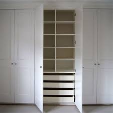The only design change i would want to do is to have a desk area instead of one of the cabinets. We Offer Some Easy Diy Tips On How To Construct A Basic Fitted Wardrobe Or Built In Cupboard Using 16mm Md Build A Closet Closet Built Ins Bedroom Closet Doors