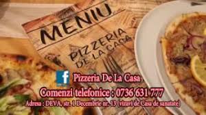 Pizzeria De La Casa Youtube