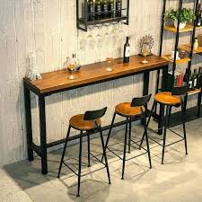 Amazing Of Wall Mounted Bar Table With Breakfast Designs Height Bartables Cafe Bar Design Pub Table Sets Small Kitchen Storage
