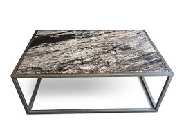 Refinished danish mid century modern xl teak coffee table with cane shelf by trioh. Furniture Elegant And Looking Stunning Coffee Table Using Elegant Granite As Top Of Table And Below Par Coffee Table Granite Coffee Table Coffee Table Vintage