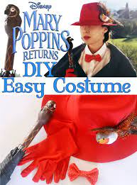 Diy Mary Poppins Returns Costume Mary Poppins Costume Kids Diy Mary Poppins Costume Mary Poppins Halloween Costume