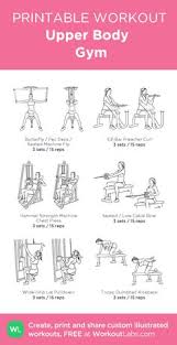 You don't need a gym or weights to get in incredible shape — you just need your body and hard work. Upper Body Gym Workout Female Beginner Workoutwalls