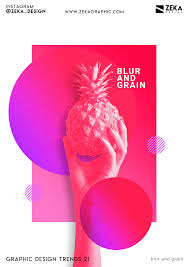 Graphic Design Trends 2021 Blue And Grain Poster Design By Zeka Design Graphic Design Trends Graphic Design Inspiration Branding Minimalist Graphic Design