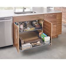 Rev A Shelf Chrome U Shaped Pull Out Drawer Wayfair Ca Kitchen Remodel Small Kitchen Design Kitchen Cabinet Storage
