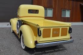 Image result for Chrome Yellow 1946 Truck