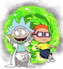 The great collection of rick and morty supreme wallpapers for desktop, laptop and mobiles. Rick And Morty Rugrats 736x809 Wallpaper Teahub Io