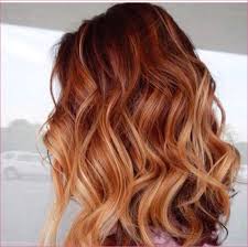 Naturlocken Ombre In 2020 Haarfarben Haarfarben Ideen Rote Balayage Haare