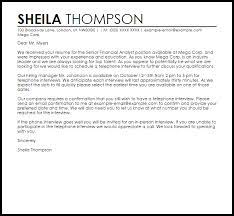 Owekwe, thank you for taking the time to speak with me about the marketing coordinator role. Phone Interview Letter Example Letter Samples Templates