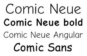 Comic Neue Comic Sans Typeface For Grown Ups Comic Sans Comics Typeface